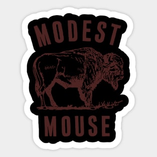 Modest Mouse - Modest Sticker